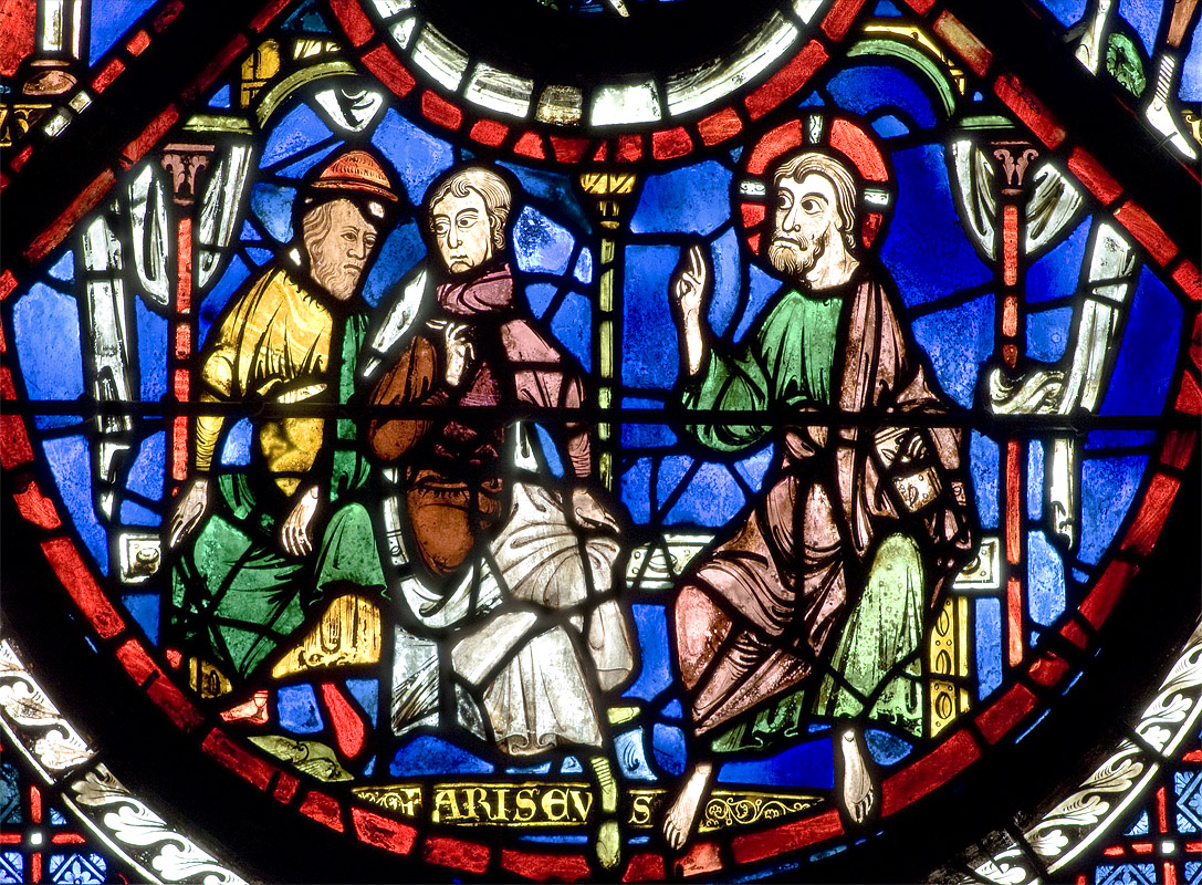 The Good Samaritan Window (panel 4), Chartres Cathedral