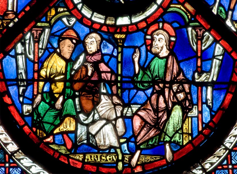 The Good Samaritan Window (panel 4), Chartres Cathedral